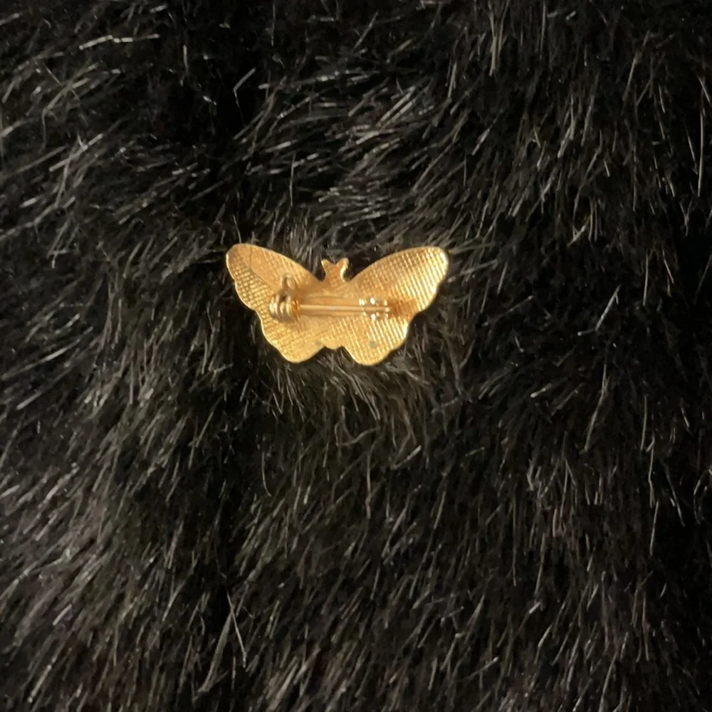 Pink Butterfly Pin Brooch